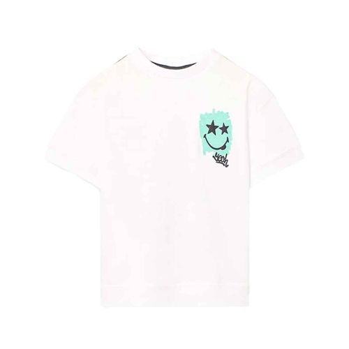 Playera Boboli blanco para niño 511063