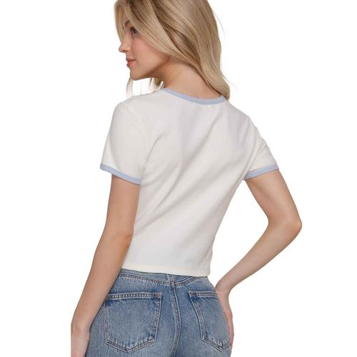 Blusa Active Usa blanco para dama T14440