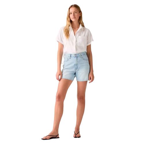 Short de mezclilla Levi's azul para dama 003KI-0004