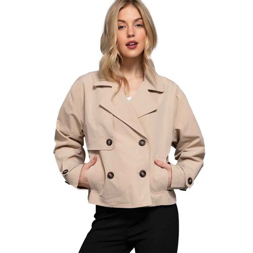 Saco Active Usa beige para dama J14207