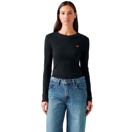 Playera Levis negro para dama 000KL-0001
