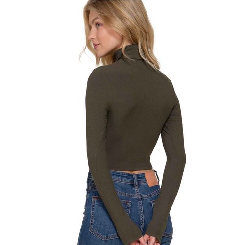 Blusa Active Usa verde para dama T13291