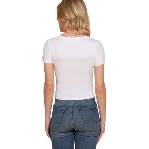 Blusa Active Usa blanco para dama T14008