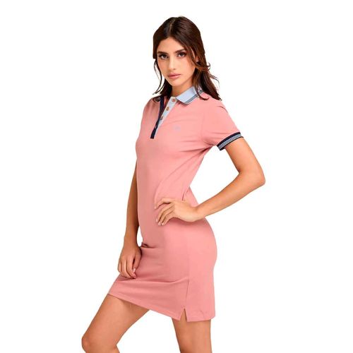 Vestido Porto Blanco rosa para dama DVPE-2544