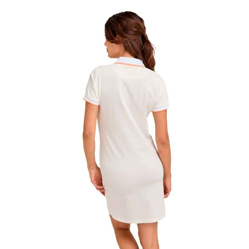 Vestido Porto Blanco beige para dama DVPE-2541