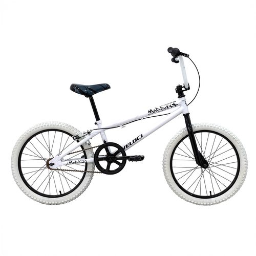Bicicleta infantil Veloci bmx rodada 20 blanco maddox