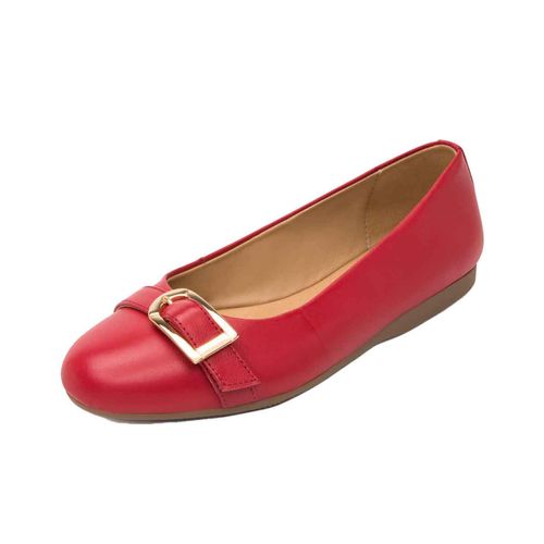 Zapato confort Flexi carmin para dama 116316