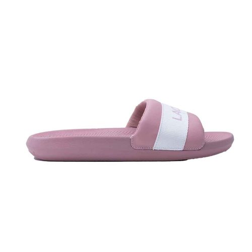 Sandalia casual Lacoste rosa para dama 41CFA0011MX-208