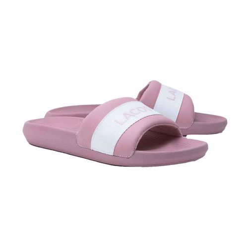 Sandalia casual Lacoste rosa para dama 41CFA0011MX-208