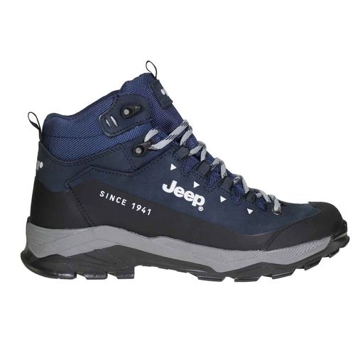 Bota de senderismo Jeep azul marino para caballero 2000