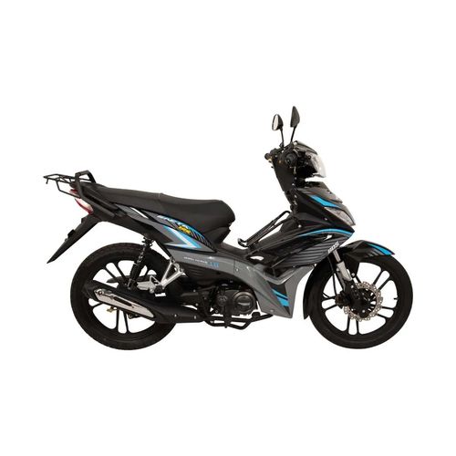 Motocicleta de trabajo semiautomática BDS gris saeta 125 CC 2026