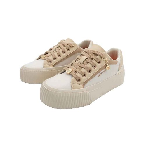 Tenis urbano Jaime Ibiza beige para dama JISH-001
