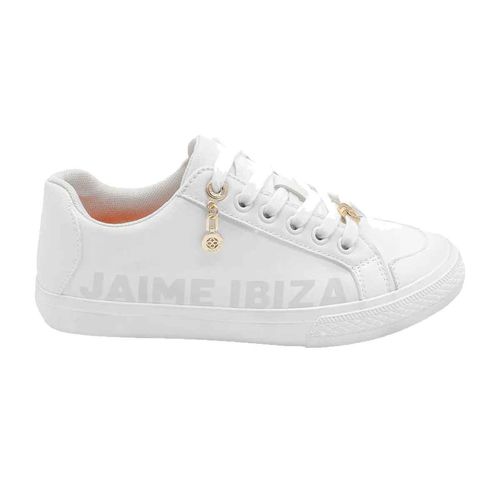 Tenis urbano Jaime Ibiza blanco para dama JISH-003