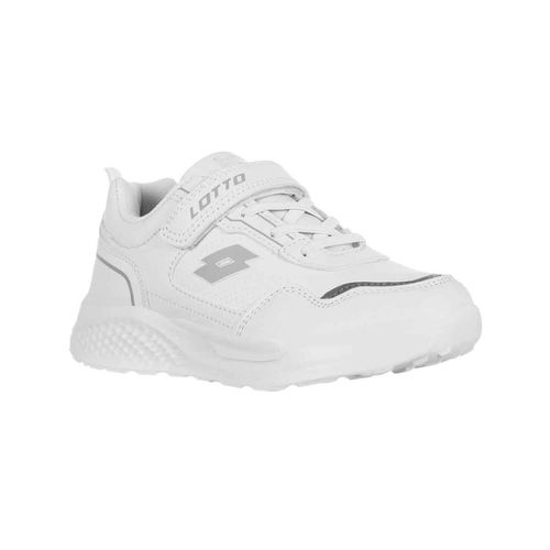 Tenis deportivo Lotto blanco para niño 5H437100