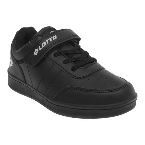 Tenis casual Lotto negro para niño 5H447001