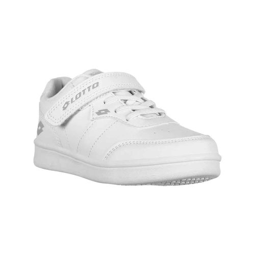 Tenis deportivo Lotto blanco para niño 5H484100