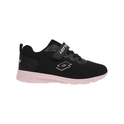Tenis deportivo Lotto negro para niño 5H307018