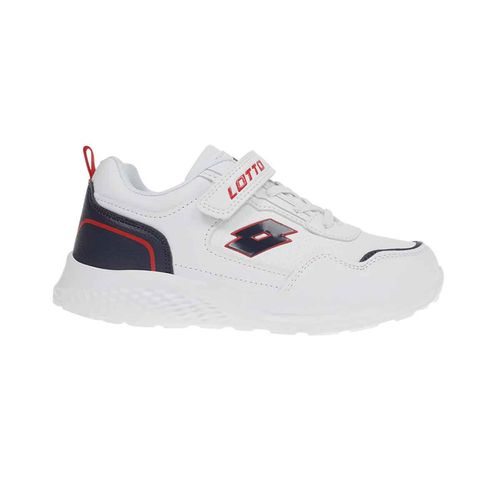 Tenis deportivo Lotto blanco para niño 5H437146