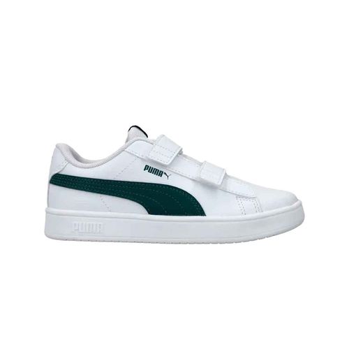 Tenis casual Puma blanco para niña 394253 15