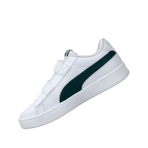 Tenis casual Puma blanco para niña 394253 15