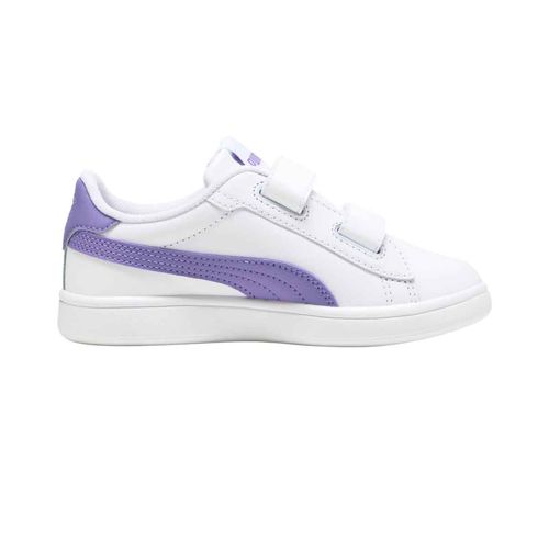 Tenis casual Puma blanco para niña 392033 20