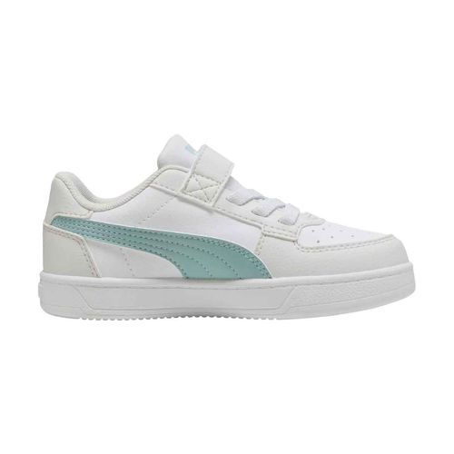 Tenis casual Puma blanco para niña 393839 44