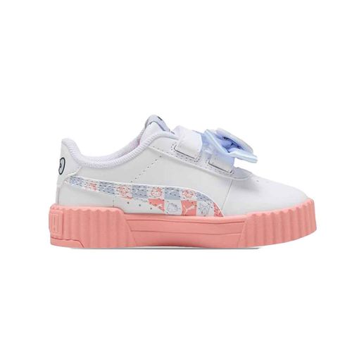 Tenis casual Puma blanco para niña 401421 01