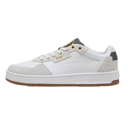 Tenis casual Puma beige para caballero 395087 10