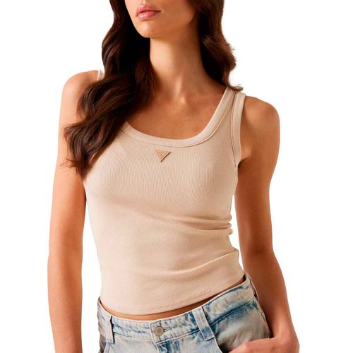 Playera Guess beige para dama W5YP54KA0H1