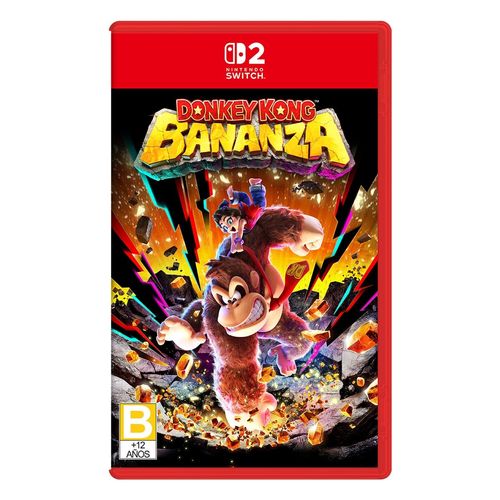 Videojuego donkey kong bananza Nintendo Switch 2 bmepaaaca