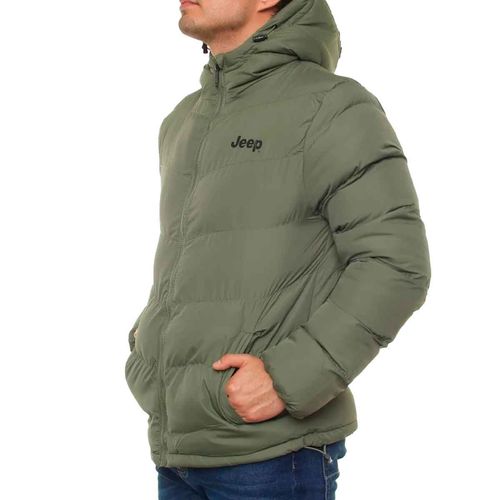 Chamarra Jeep verde para caballero W22JJM7