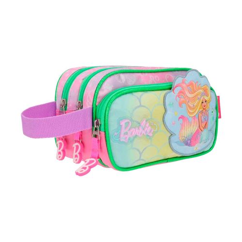 Cartuchera Barbie rosa para niña BRB085-PC059A