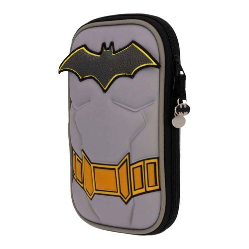 Cartuchera Dc Comics gris para niño BAT023-PC090A