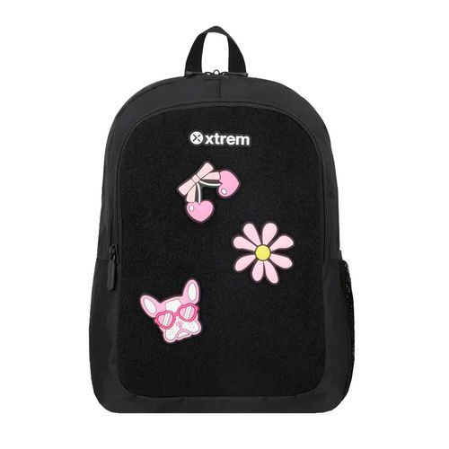 Mochila escolar Xtrem para niña negro 1551101071
