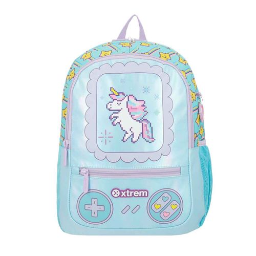 Mochila escolar Xtrem para niña azul 1551109815