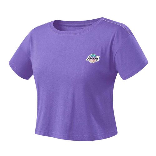 Playera deportiva Fexpro morado para dama NBACT625106PR1