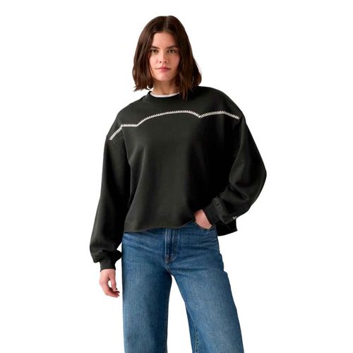 Sudadera  Levis Misses negro para dama 003OG-0004