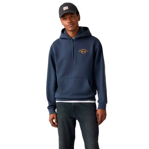 Sudadera Levis azul para caballero 38479-0429