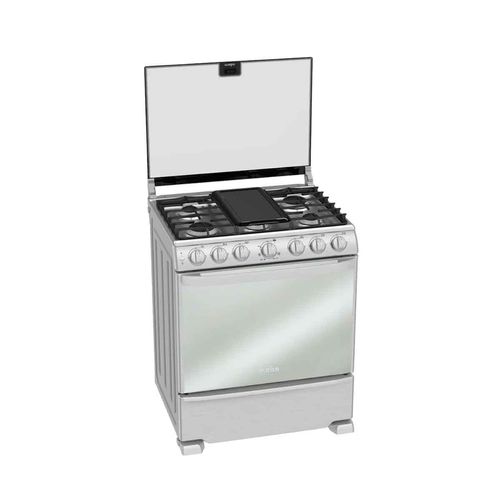 Estufa de piso Mabe 30p inox dem7673cfix4