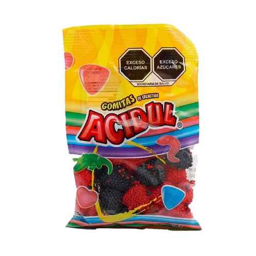 Gomitas Acidul fresa mora 100 gr