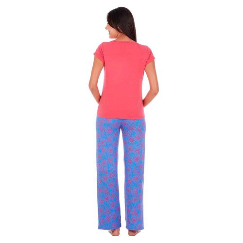 Pijama Skiny fucsia para dama 77818