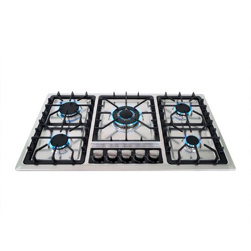 Parrilla de gas Supra 5q-es-87 empotrable 87cm con 5 quemadores