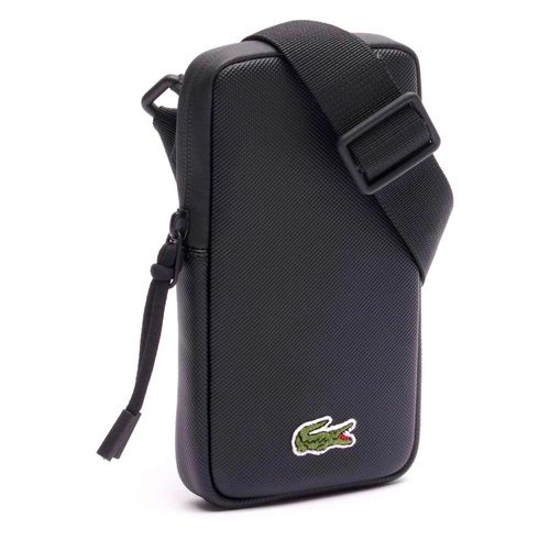 Mariconera Lacoste para celular negro nh4619lv