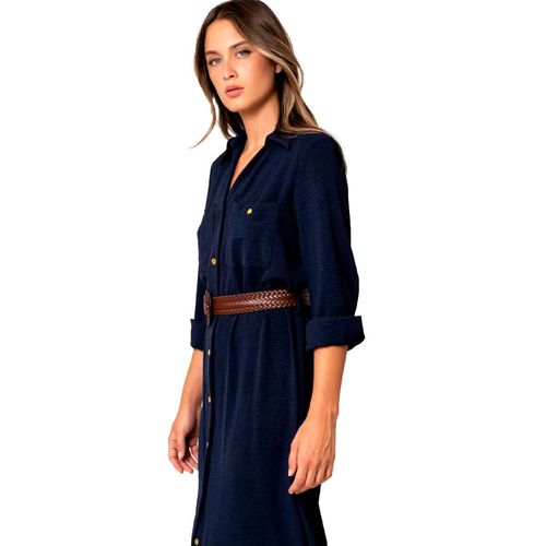 Vestido Emarola and Co azul para dama 73107
