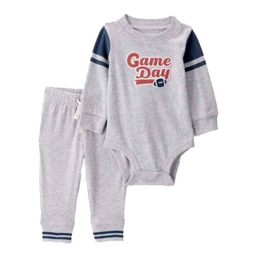 Conjunto Carters gris para bebé 1T271810