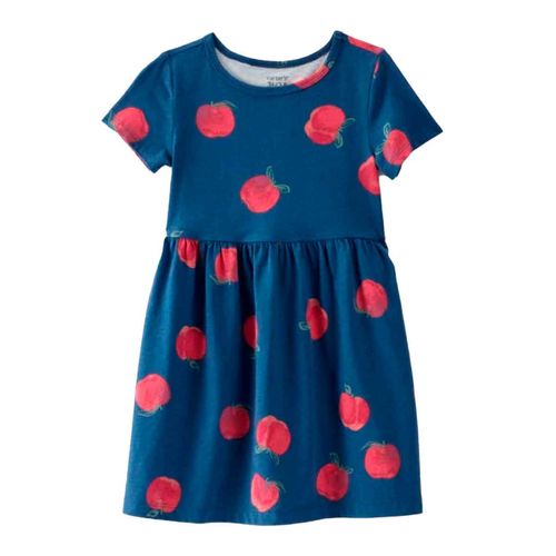 Vestido Carters azul para bebé 2T250510