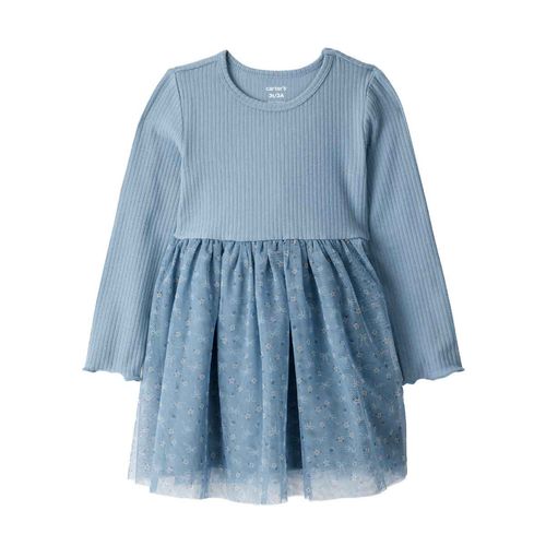 Vestido Carters azul para bebé 2T498410