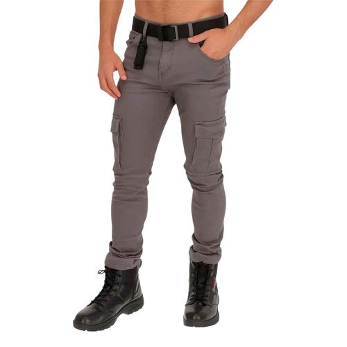 Pantalón Chili Beans gris para caballero PANT-COMMANDO-0
