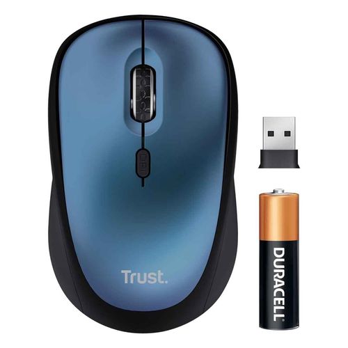 Mouse inalámbrico Trust azul tru-24551