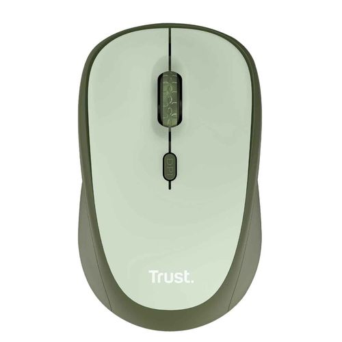 Mouse inalámbrico Trust verde tru-24552